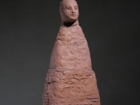 personaggio,2008 terracotta cm. 52x21x14